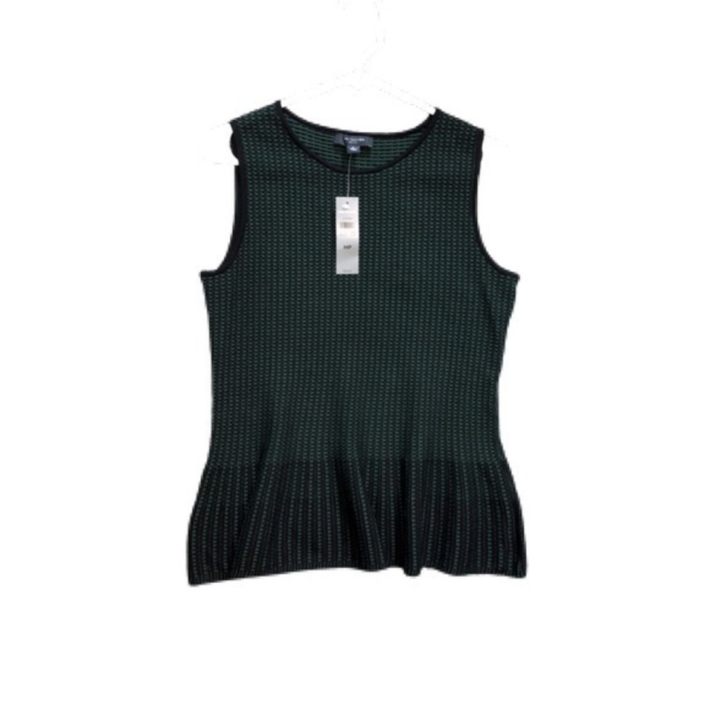 NWT Ann Taylor Petite Ruffle Sleeveless Sweater